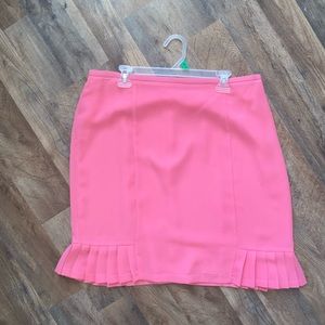 Vibrant pink skirt